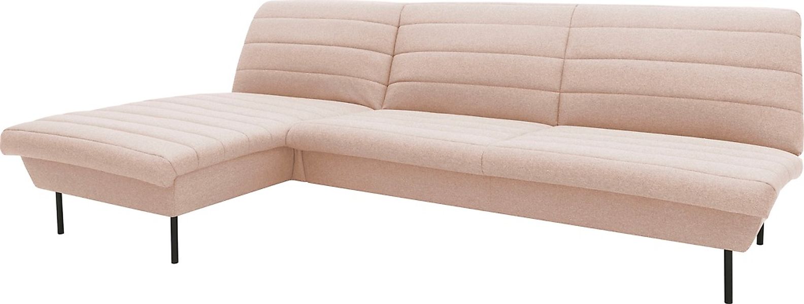 LOOKS by Wolfgang Joop Ecksofa »LOOKS IX L-Form«, Quersteppung, ohne Armleh günstig online kaufen