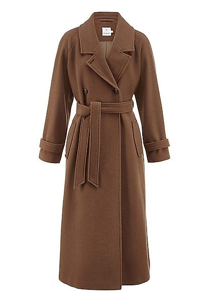 Hessnatur Wintermantel Relaxed aus reiner Bio-Merinowolle (1-tlg) günstig online kaufen