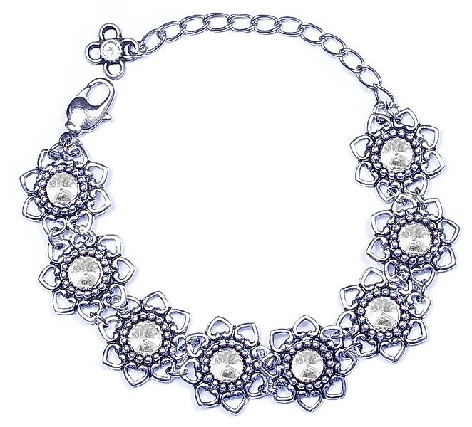 LUISIA® Armband "Leandra" mit Herzblüten und günstig online kaufen