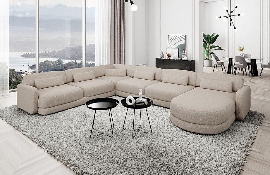 Sofa Dreams Wohnlandschaft Stoff Polstersofa Luxus günstig online kaufen
