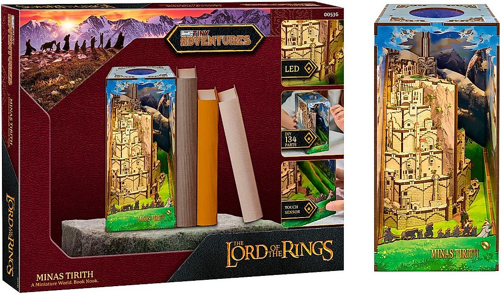 Revell® 3D-Puzzle Book Nook, Tiny Adventures Herr der Ringe Minas Tirith, 1 günstig online kaufen