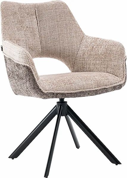 Home affaire Drehstuhl "Calmo" () 1 Stk. Boucle tolle Optik günstig online kaufen