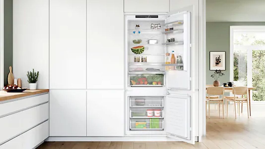 BOSCH Einbaukühlgefrierkombination Serie 4 "KBN96VFE0" 193,5 cm hoch 70,8 c günstig online kaufen