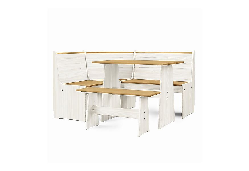 HTI-Living Eckbank Eckbankgruppe Marija (Set, 3-St., 1 Esstisch, 1 Eckbank günstig online kaufen