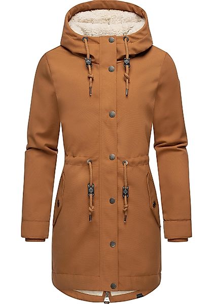 Ragwear Kurzmantel Canny Canvas Wasserdichter Damen günstig online kaufen