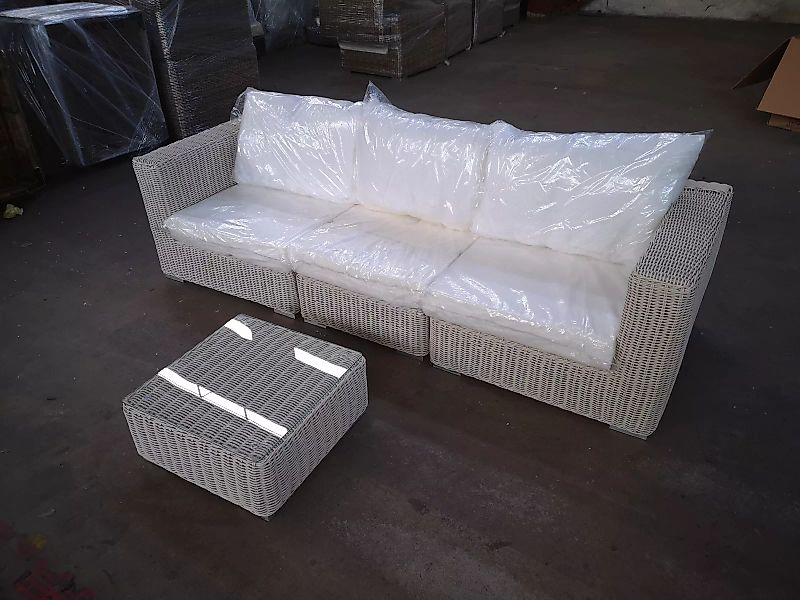 #HBM 1358: Sofa bestehend aus 2 Seiten- und 1 Mittelelement mit Tisch Arian günstig online kaufen