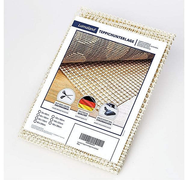 Lumaland Antirutsch Teppichunterlage Antirutschmatte, (1-St), rutschfeste U günstig online kaufen