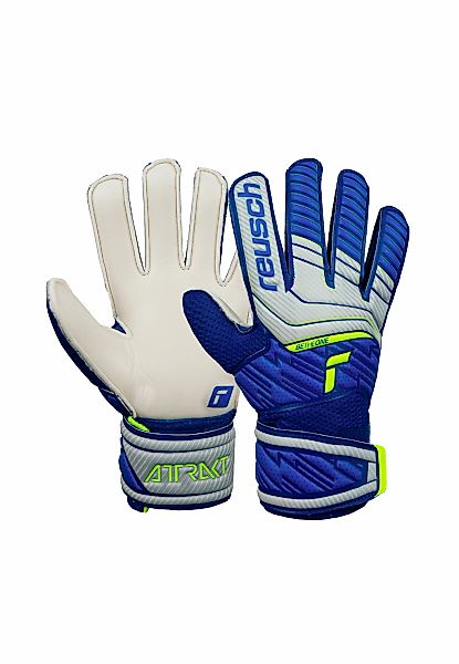 Reusch Torwarthandschuhe "Attrakt Solid Junior" für alle Spielfeldoberfläch günstig online kaufen