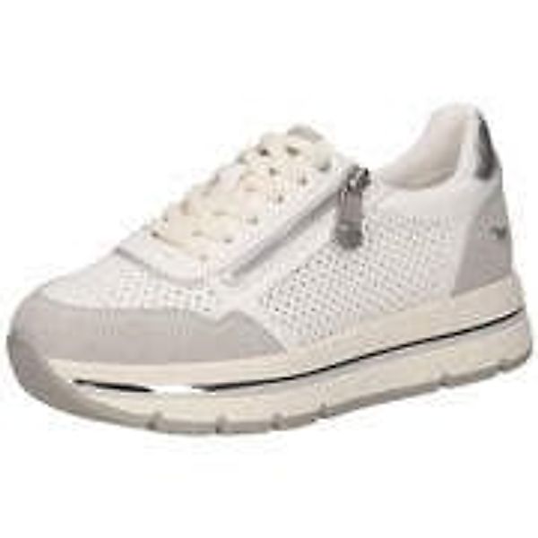 Mustang Plateau Sneaker Damen weiß günstig online kaufen