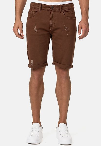 Indicode Jeansshorts Page 5-Pocket-Shorts aus Stretch günstig online kaufen