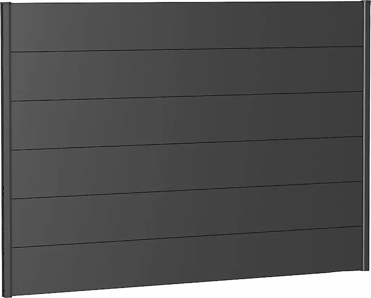 Biohort Sichtschutzelement 6 Metall-Paneele und 2 Führungsschienen, LxH: 19 günstig online kaufen
