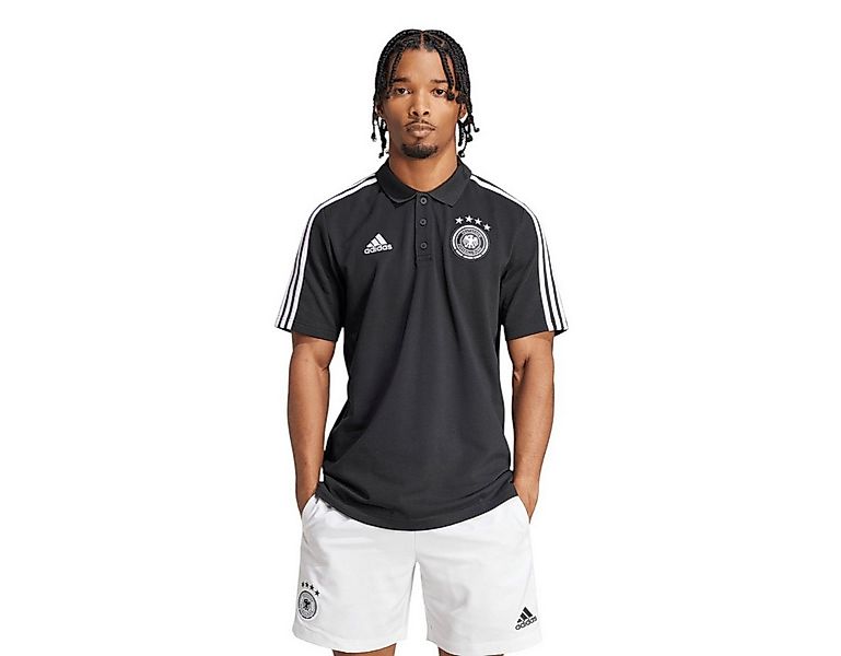 adidas Performance Poloshirt DFB DNA 3-Streifen (Deutschland/Germany) schwa günstig online kaufen
