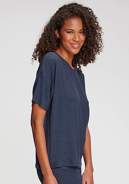 s.Oliver T-Shirt Aus weicher Rippqualität günstig online kaufen