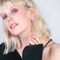ALEXASCHA Paar Ohrstecker Quadratische Statement Ohrringe günstig online kaufen