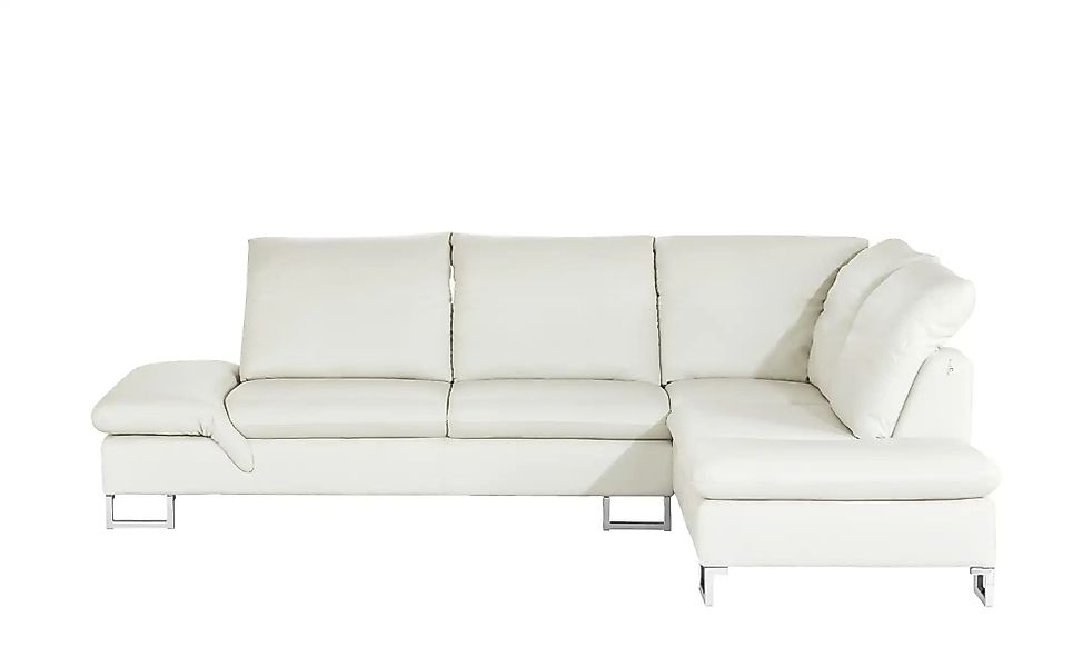 W.SCHILLIG Ledersofa   Saraa ¦ creme ¦ Maße (cm): B: 314 H: 86 T: 198.0 Pol günstig online kaufen