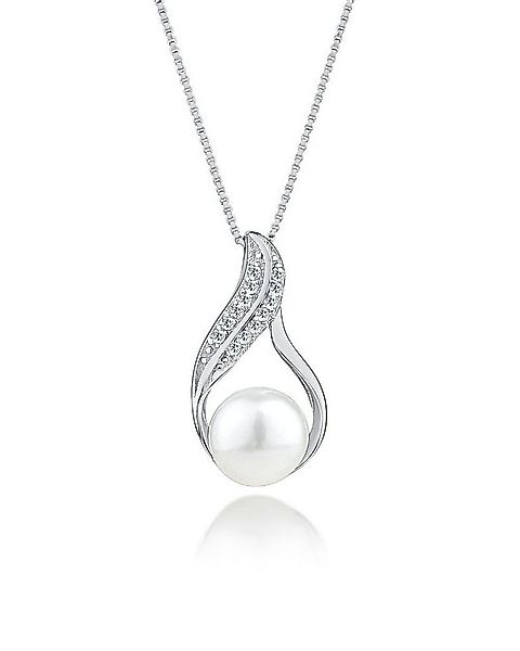 DANIEL CLIFFORD Kette mit Anhänger 'Dalia' Damen Halskette Silber 925 mit A günstig online kaufen