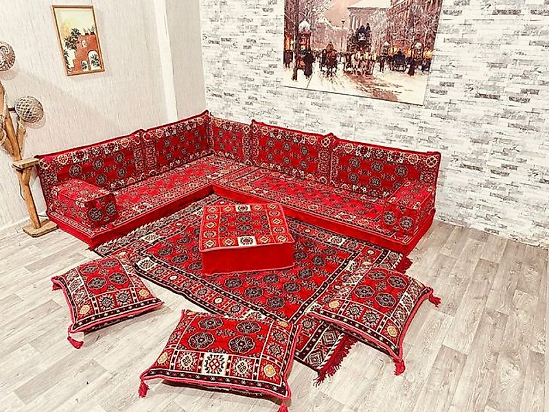 CaddeBuy Sofa Orientalisches Sofa, Bodenkissen, Arabisches Majlis Sofa, Kel günstig online kaufen