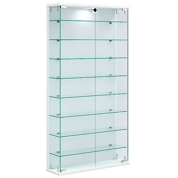 ebuy24 RelasL Vitrinenschrank Wandhängend 2 Türen Weiß günstig online kaufen