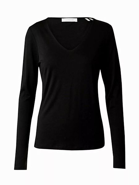 Rich & Royal Langarmshirt mit femininen V-Neck günstig online kaufen