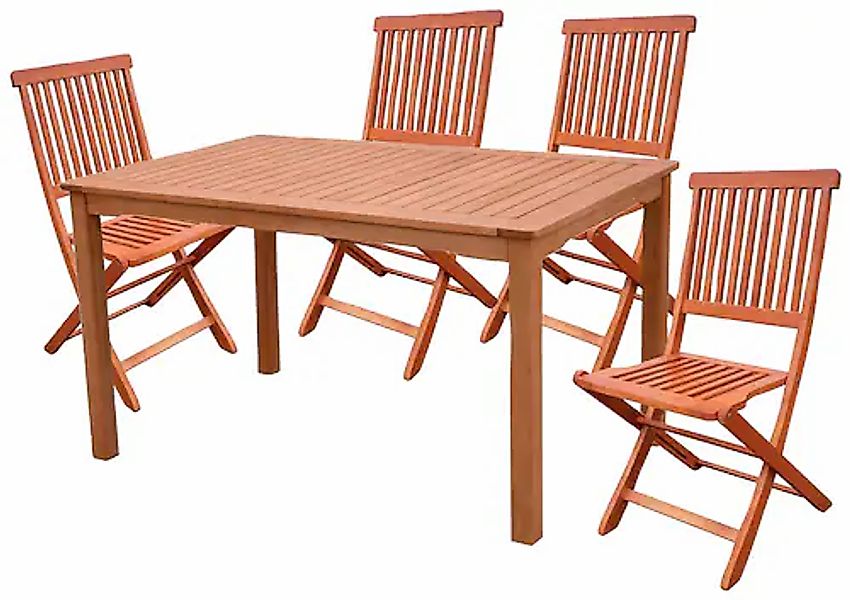 Garden Pleasure Garten-Essgruppe »ANGWIN/PITTSBURGH« Set, 5 Stk. tlg. günstig online kaufen