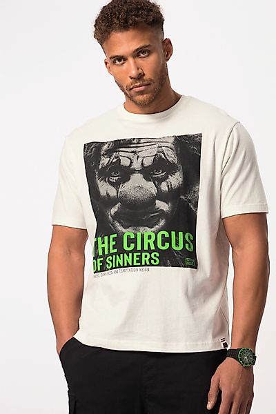 STHUGE T-Shirt STHUGE T-Shirt Halbarm Print günstig online kaufen