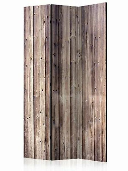 artgeist Paravent Wooden Charm [Room Dividers] braun Gr. 135 x 172 günstig online kaufen