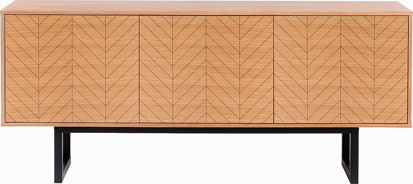 Woodman Sideboard "Noella", Kommode im schlichten skandinavischen Design, B günstig online kaufen