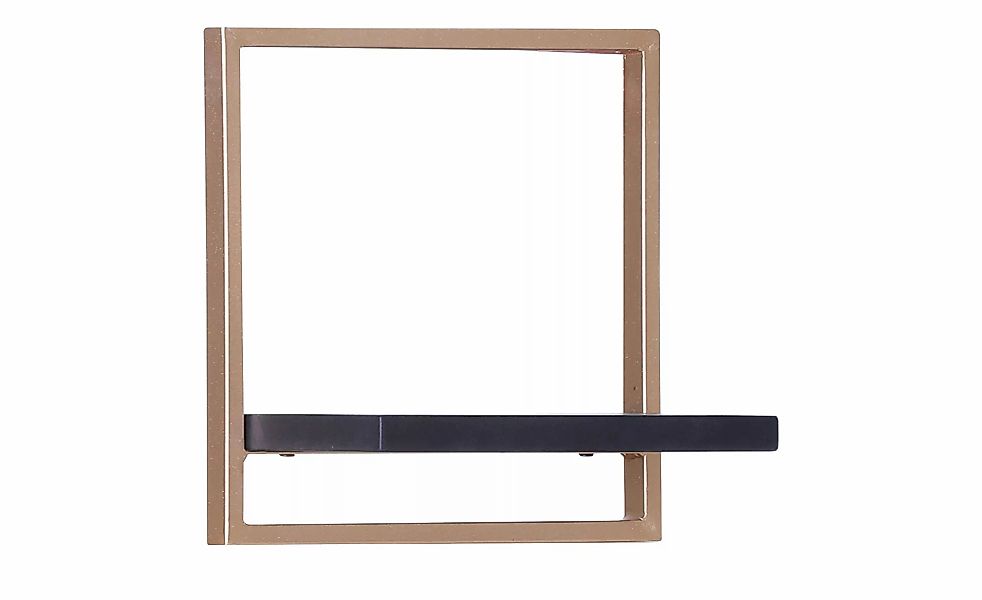 Wandregal  Frame ¦ gold ¦ Maße (cm): B: 35 H: 35 T: 20.0 Regale > Wandregal günstig online kaufen