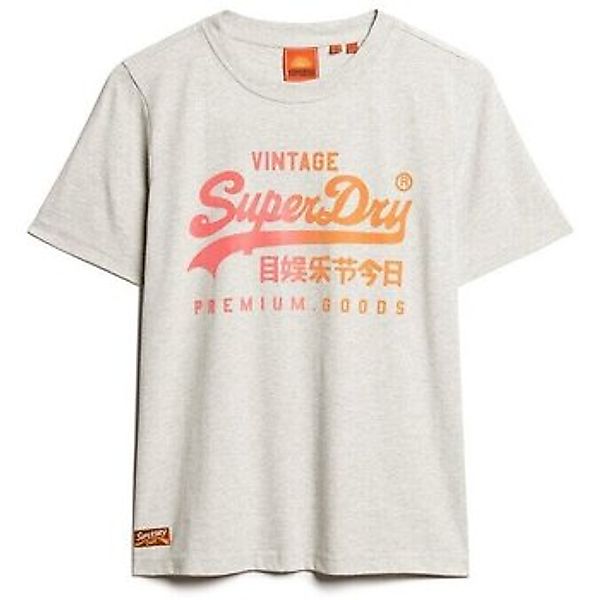 Superdry  T-Shirt T-shirt décontracté à motif ton sur ton femme günstig online kaufen