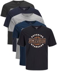 Jack & Jones Print-Shirt (Spar Set, günstig online kaufen