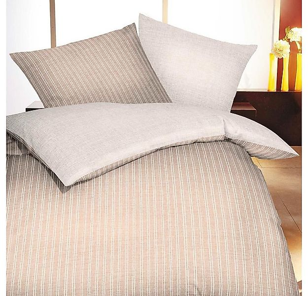 TRAUMSCHLAF Bettwäsche Zeitlos Winternatur, Biber, 3 teilig, warm, weich, z günstig online kaufen