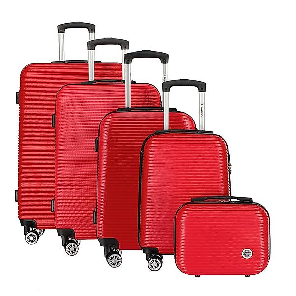Geographical Norway Kofferset Robuste Rollkoffer Solomun, günstig online kaufen