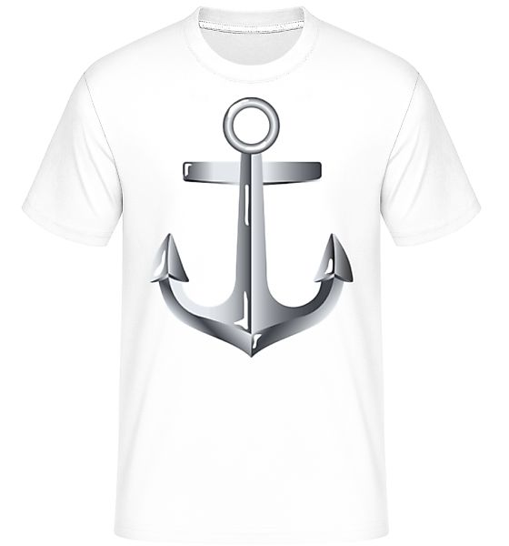 Anchor Comic Silver · Shirtinator Männer T-Shirt günstig online kaufen