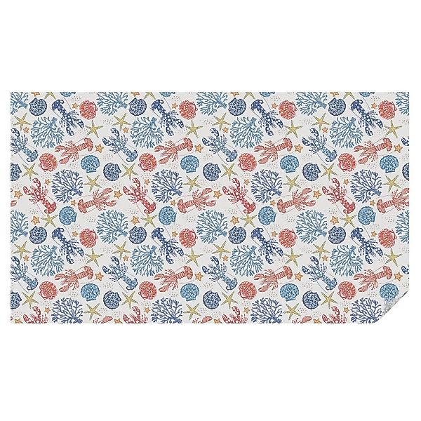 Tulup Fensterfolie Krebskorallen Sichtschutzfolie Fenster 200x116 cm Weiß B günstig online kaufen