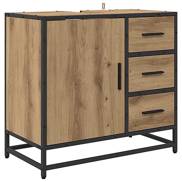 vidaXL Badezimmer-Set Badezimmer Waschbecken Schrank mit günstig online kaufen