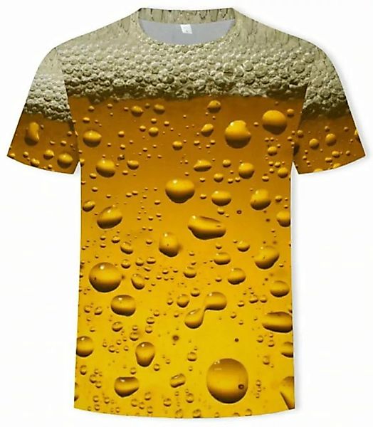 Tinisu T-Shirt Lustiges 3D-Druck T-Shirt (Freizeit / Unisex / Rundhals) - B günstig online kaufen