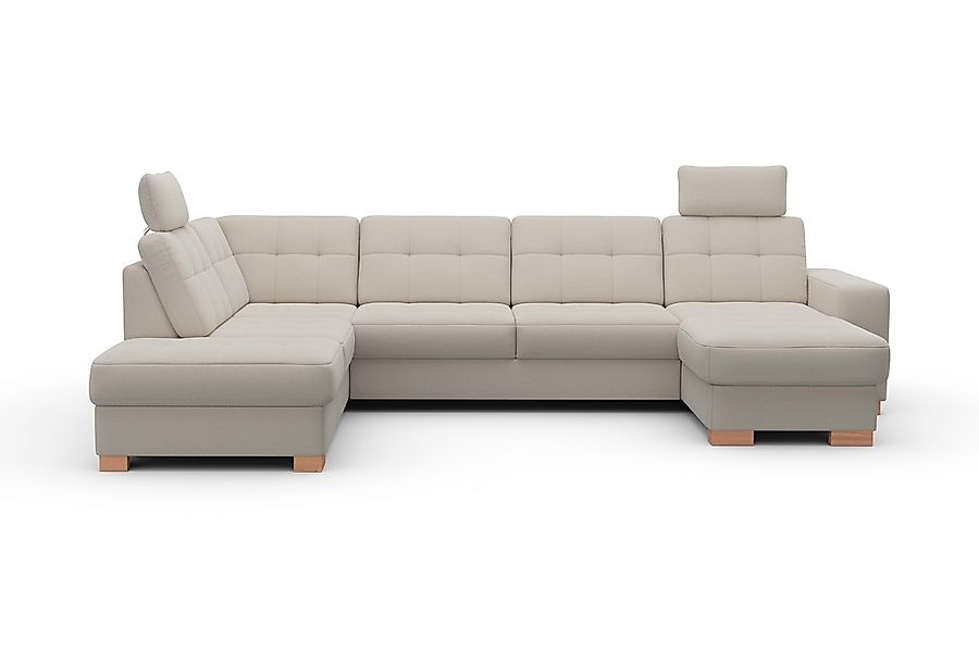 sit&more Wohnlandschaft »Quincy U-Form«, wahlweise mit Bettfunktion und Bet günstig online kaufen