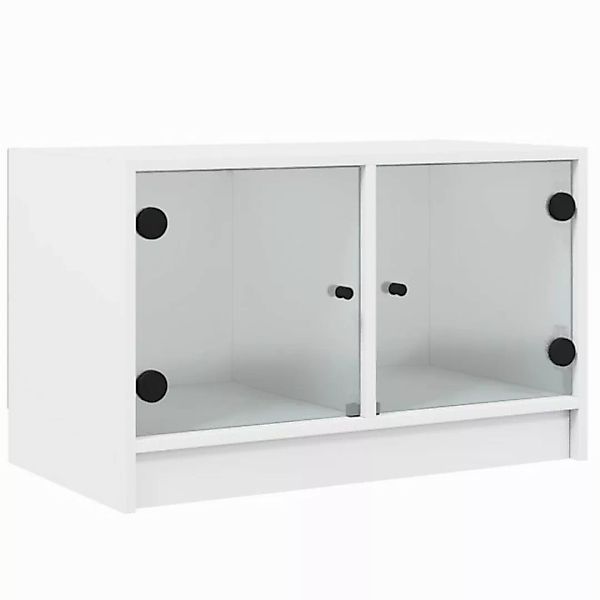 vidaXL TV-Schrank TV Schrank Fernsehschrank Lowboard Regal Sideboard mit Gl günstig online kaufen