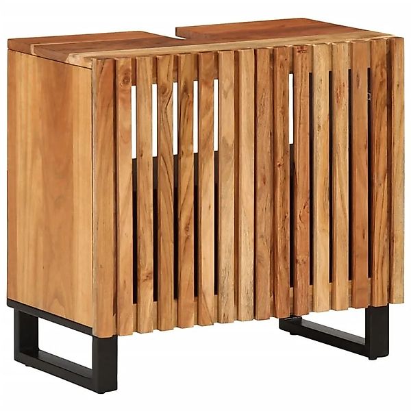 vidaXL Waschbeckenunterschrank 62x34x58 cm Massivholz Akazie 377530 günstig online kaufen