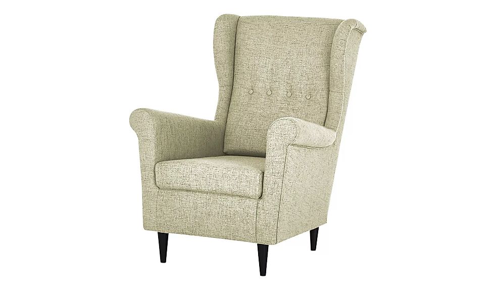 smart Sessel  Hubertine - creme - 82 cm - 102 cm - 89 cm - Polstermöbel > S günstig online kaufen