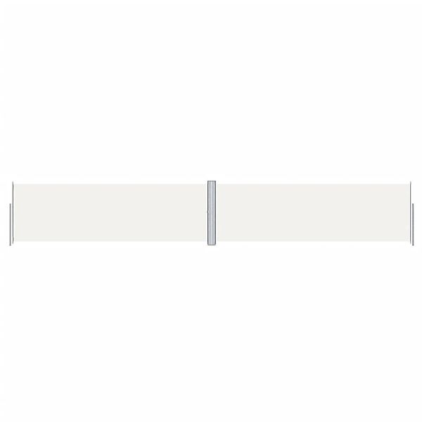 furnicato Seitenmarkise Ausziehbar Creme 160x1000 cm günstig online kaufen