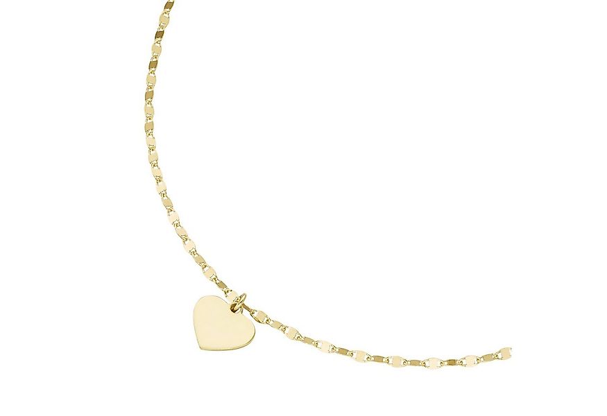 Smart Jewel Kette mit Anhänger Herz-Anhänger an Fantasiekette, Silber 925 günstig online kaufen