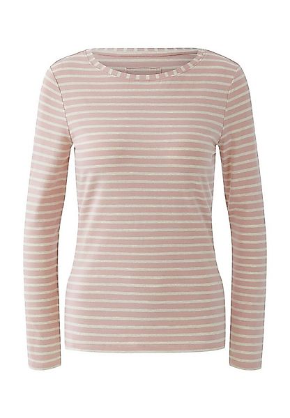 Oui Langarmshirt SUMIKO elastische Cotton-Modalmischung günstig online kaufen