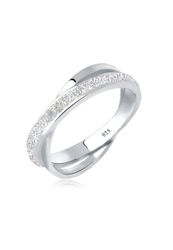 Elli Fingerring Wickelring Emaille 925 Silber günstig online kaufen