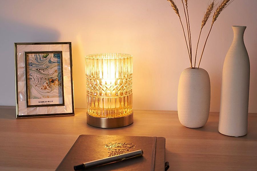 Pauleen Tischleuchte Crystal Elegance, ohne Leuchtmittel, günstig online kaufen