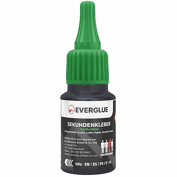 Everglue Sekundenkleber Everglue Sekundenkleber Cyanacrylat hochviskos günstig online kaufen