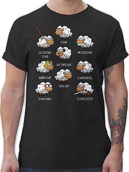 Shirtracer T-Shirt Schafe Schäfchen Schäfer Schaf günstig online kaufen