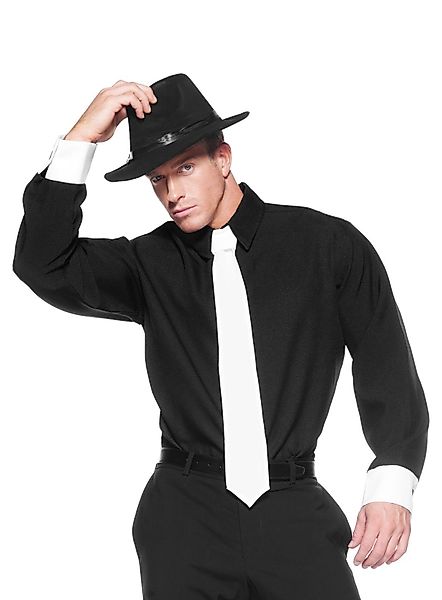 Underwraps T-Shirt Gangster Shirt und Krawatte günstig online kaufen