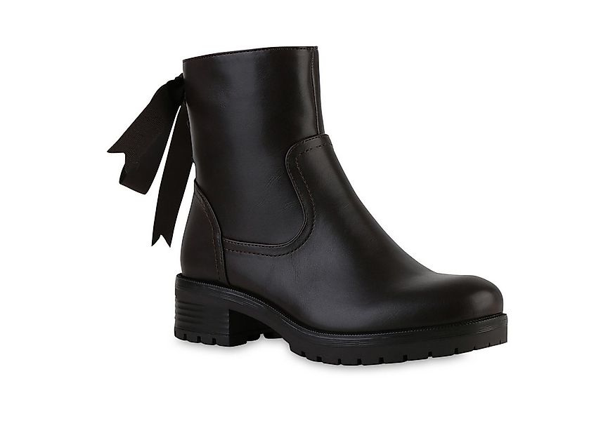 VAN HILL 841820 Stiefelette Damen Leicht Gefütterte Klassische Stiefeletten günstig online kaufen