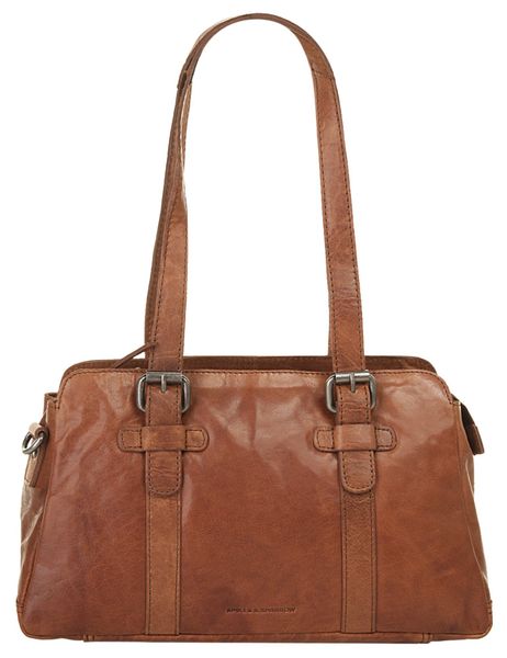 Spikes & Sparrow Henkeltasche echt Leder günstig online kaufen